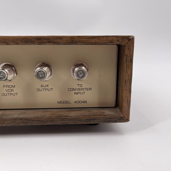 Vintage Qintar Video Control Center Model 4004B Switch Input Output VCR Cable - Picture 3 of 12